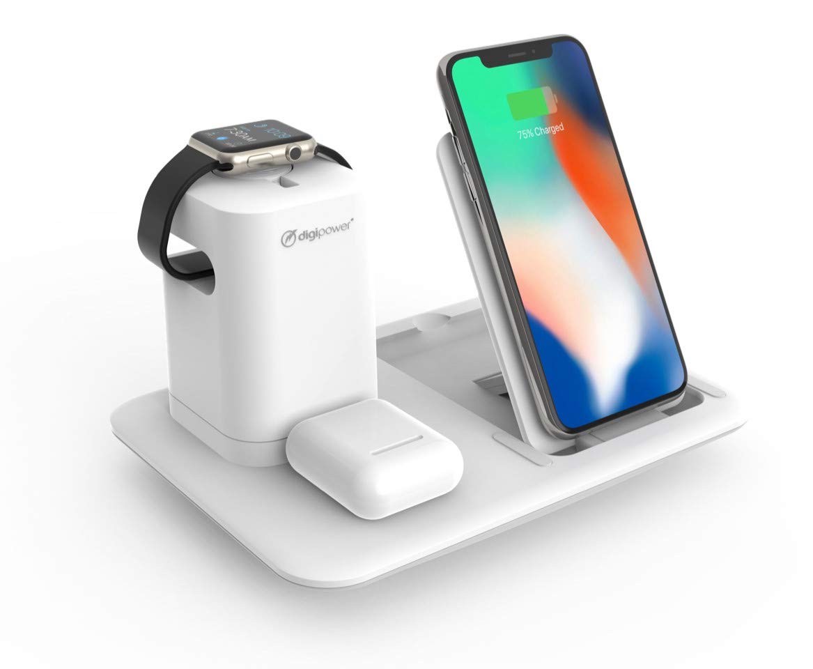 Amazon.com: 3-in-1 Wireless Charging Station for iPhone, Apple