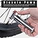 SPYMINNPOO CO2 Pump, Aluminum Alloy Bike Tyre Inflator, Compact and Portable Mini Bike Pump for Presta and Schrader Valves