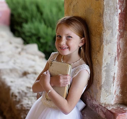 Christian Gifts for Women Girls 925 Sterling Silver Rosary Cross Link Chain Bracelet Baptism Communion Confirmation Religious Jewelry Gifts with Inspirational Card3