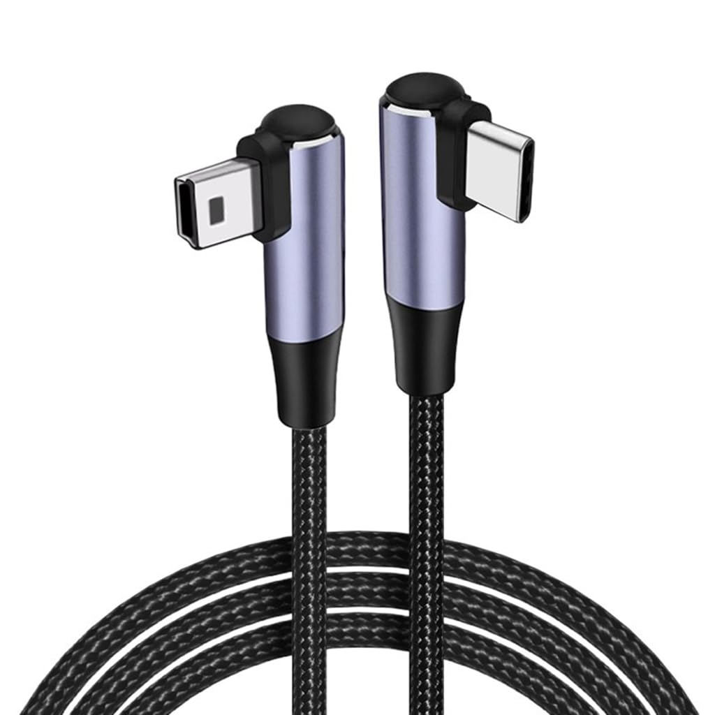 Kątowy kabel USB 2.0 typu C na USB męski konwerter do kamery