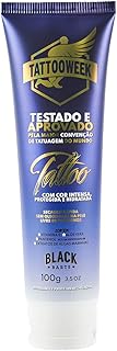 Protetor e hidratante de tatuagem 100g - black barts & tattoo week