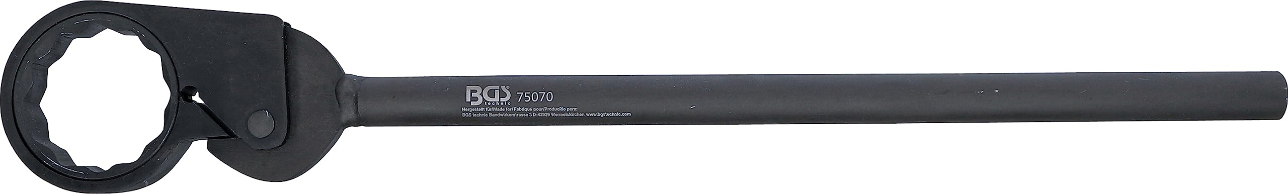 BGS 75070, Black, SW 70 mm - Image 3