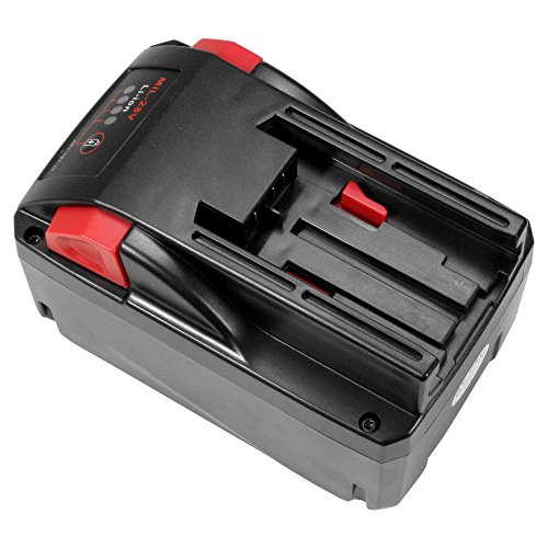 Hochleistungs Li-Ion Akku 28V / 4000mAh ersetzt AEG/Milwaukee 48-11-2830 0700956730 für V28BS V28BS/0 V28JSB V28SX V28MS V28VC 0719-22 V28 0721-21 28V 4933416345 C12-28 DCR Würth 0700956730