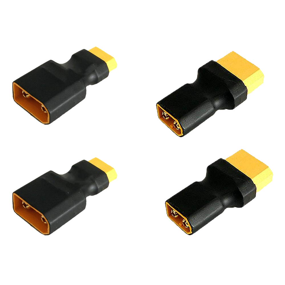 Photo 1 of LINSYRC XT60 to XT90 Connector Adapter (2 Pairs)