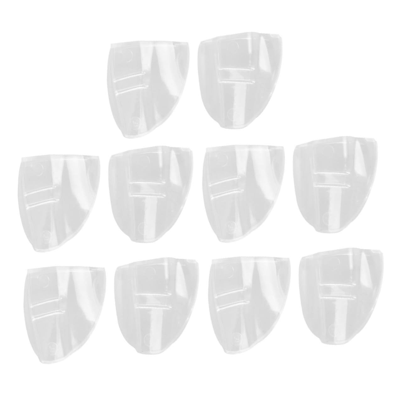 Seitenschutz for Schutzbrillen, transparenter Seitenschutz for die Sicherheit, 5 Paar Schutzbrillen, seitlicher Sicherheitsschutz for Sonnenbrillen, transparente Seitenschutzbrillen(Color:Transparent