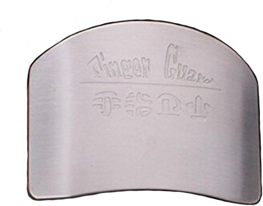 HOPU Stainless Steel Finger Protector Safe Guard Slice Kitchen Tool Pack of 2PC