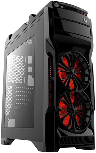 ITEK ITEK Bi-Turbo Evo Case For PC, Black