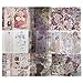 165 Stück Sticker Vintage, Scrapbooking Sticker Set Retro Washi Aufkleber Aesthetic Bullet Journal Sticker für DIY Scrapbook Zubehör Journaling Fotoalbum Laptop Notizbuch Kalender Tagebuch