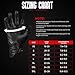 J.A.G. Leather Motorcycle Motorbike Powersports Racing Gloves Touchscreen for Men - Premium guantes para Moto Hombre