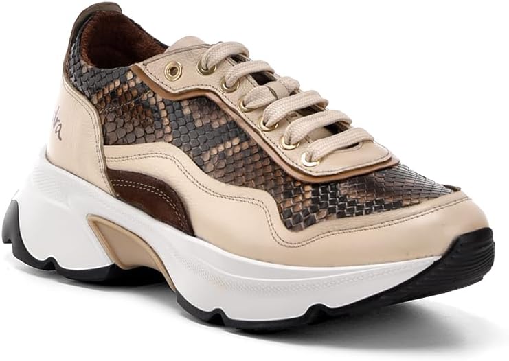 Sneakers for Women in Genuine Python Leather - Image 3