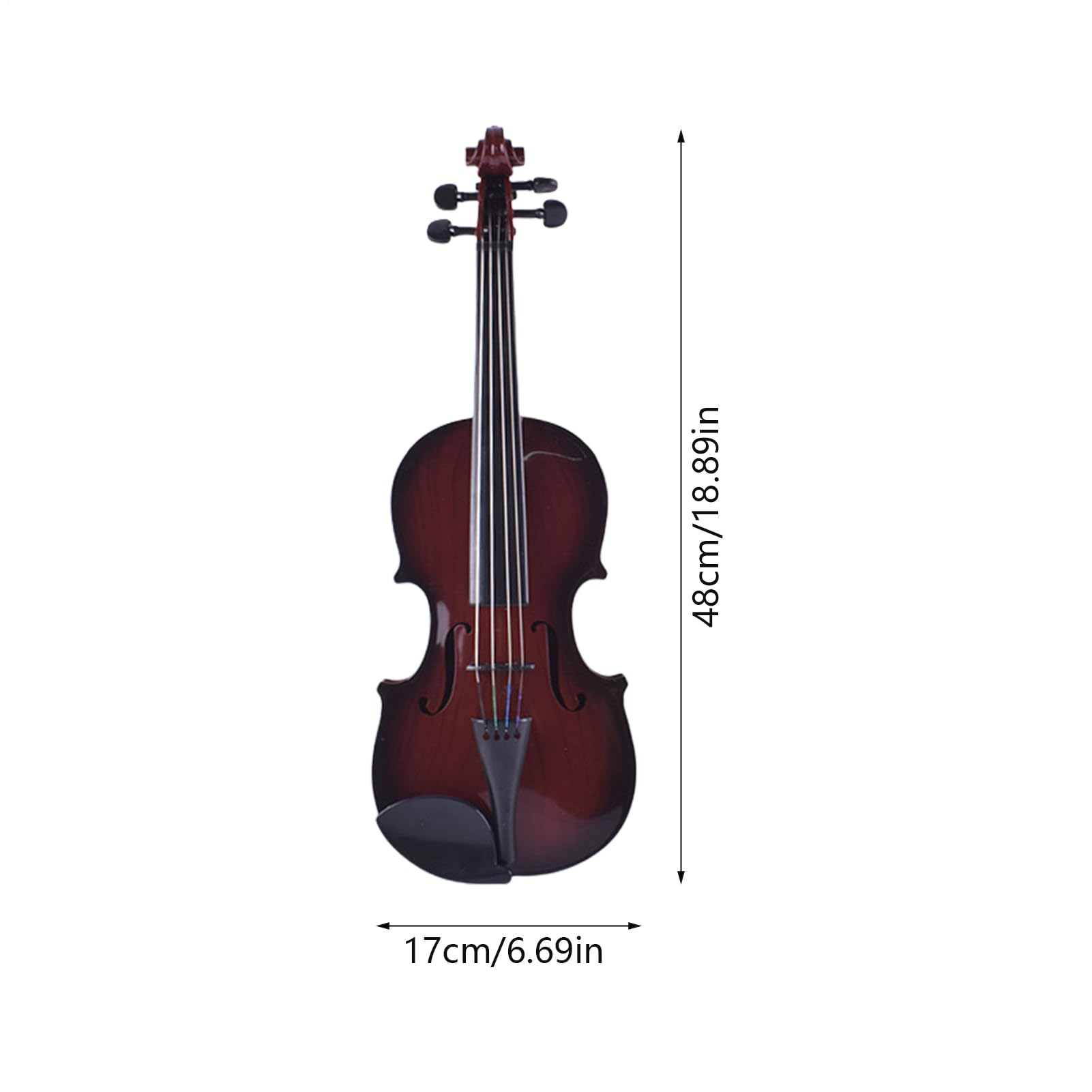 Violino Giocattolo Per Bambini – In ABS, Con Corde Regolabili, Per Pratica E Gioco Di Finzione