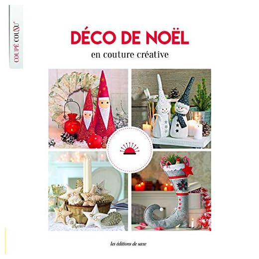 Déco de Noël en couture créative