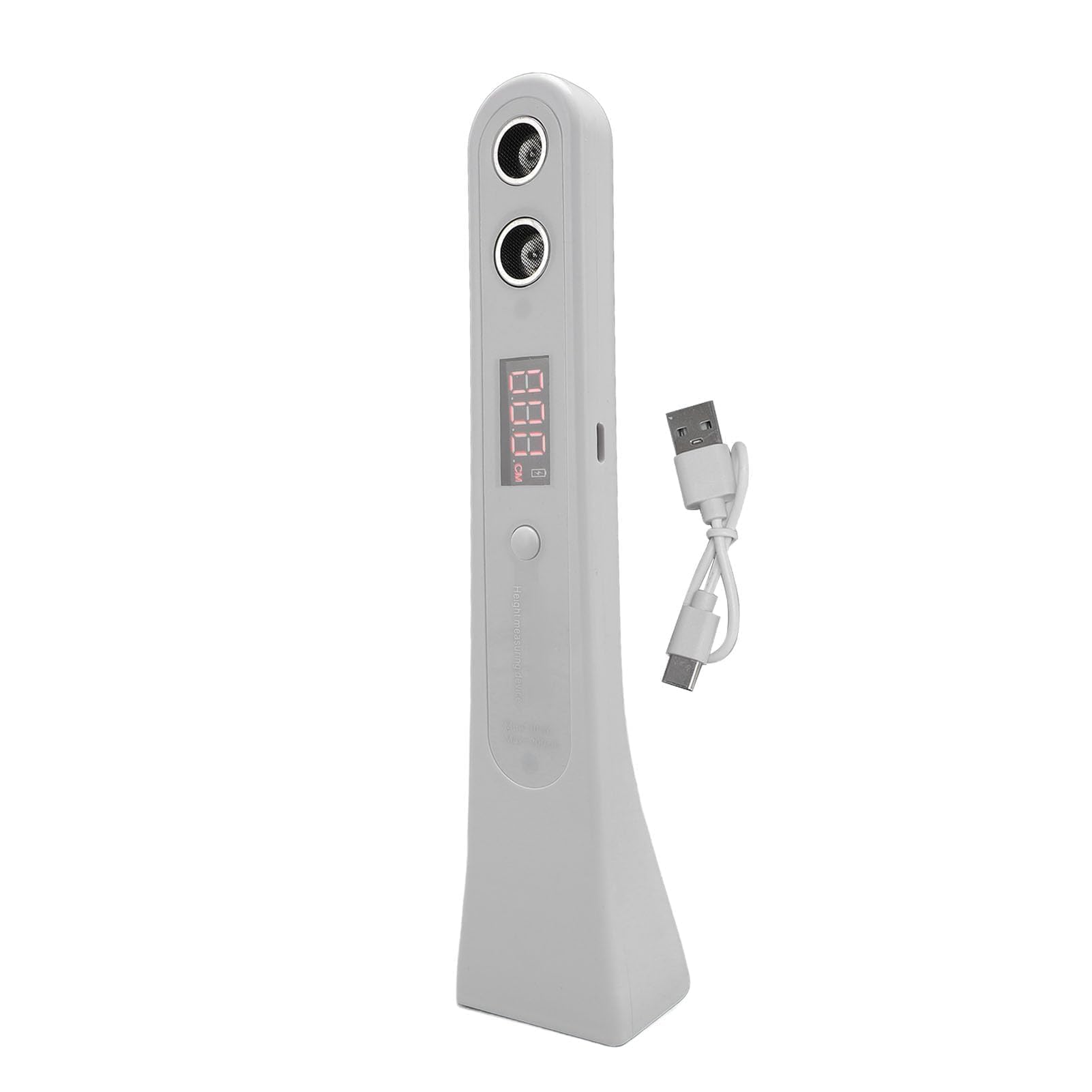 Mémètre De Hauteur De Corps Électronique, Abs Portable Rechargeable Rechargeable Hight Hight Précision Mesure Du Dispositif De Compteur De Hauteur Humaine Avec Grand Écran