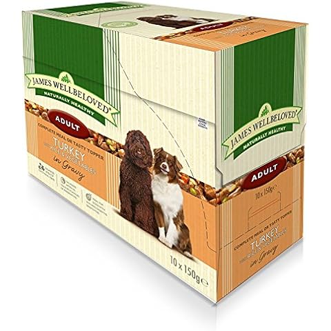 40 x 150g James Wellbeloved Adult Turkey and Rice Pouches Multibuy Cover