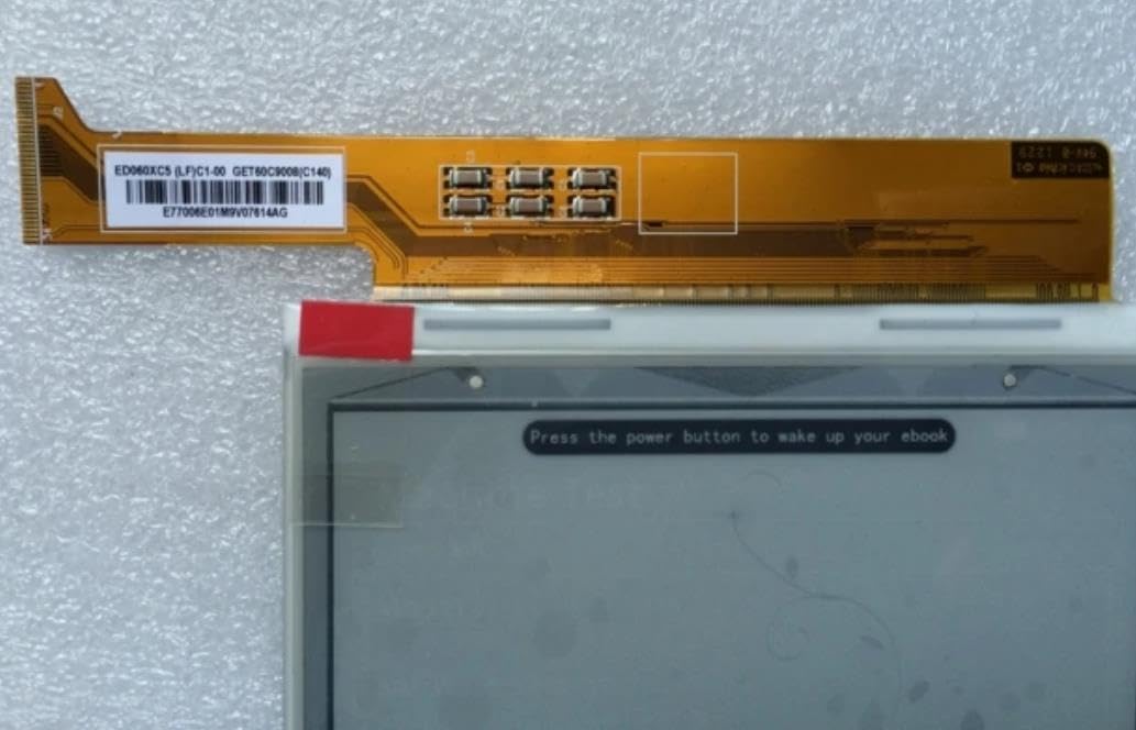 ED060XC5 6' Ink e-Ink Czytnik ebooków z ekranem LCD