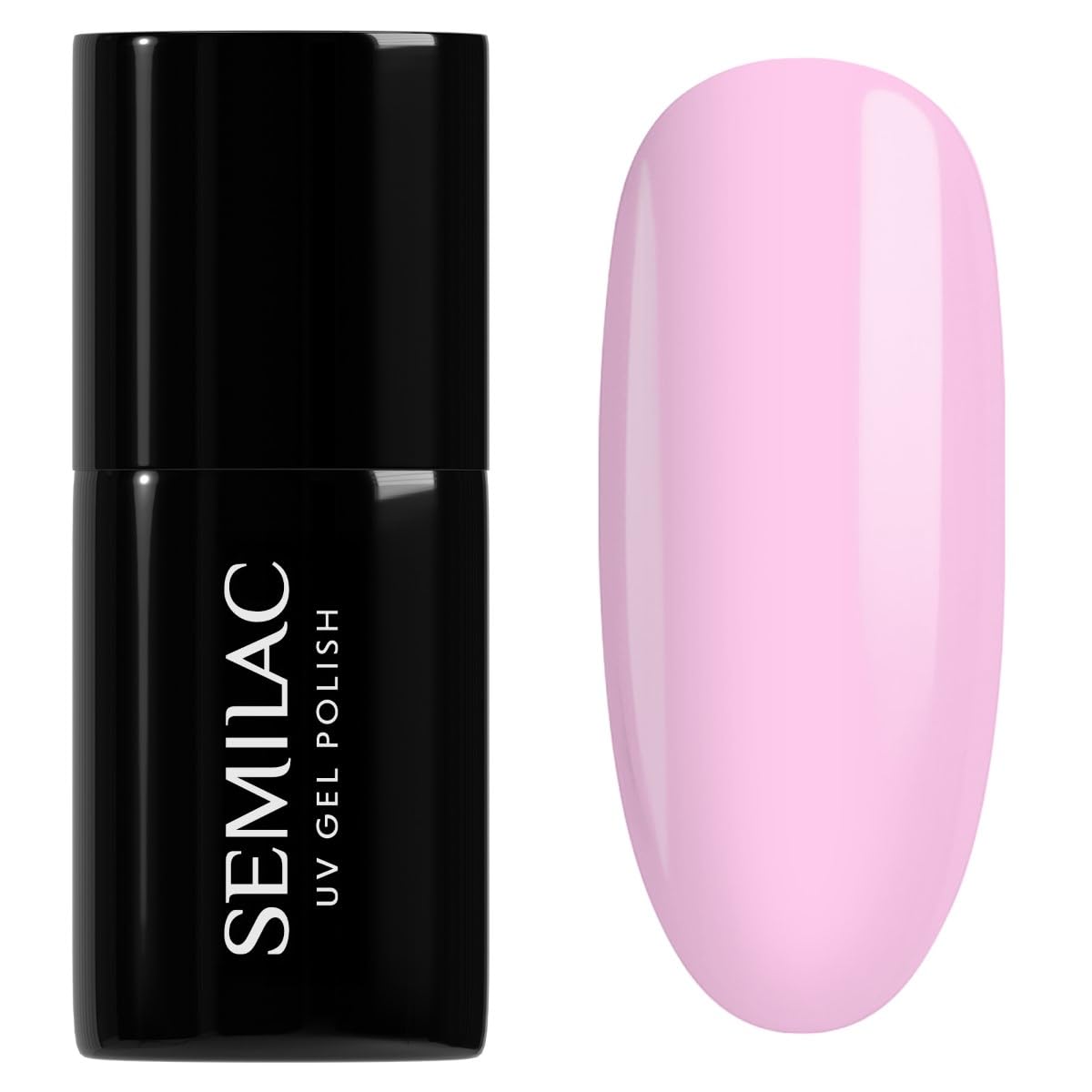 Semilac 056 Pink Smile UV Hybrid Nail Polish Color 7ml