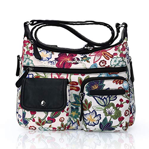 Image of Angel Kiss Crossbody Bags for Women, Ladies Shoulder Handbags and Purses Medium Faux Leather Pocketbooks | Ladies