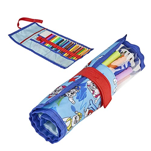 CERDÁ Life's Little Moments - Trousse de Pat Patrouille | Comprend des Crayons de Couleur, des Marqueurs, des Gommes et des Taille-Crayons - Licence...