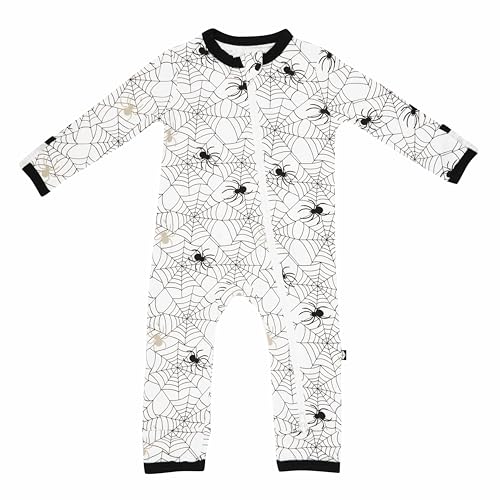 Image of KYTE BABY Unisex Rayon Made From Bamboo Zippered Rompers 0-24 Months