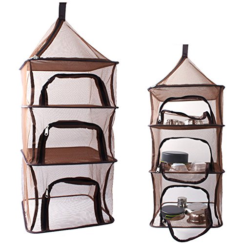 Desy-Feeci-Camping-Dry-Net-4-Layer-Outdoor-Hanging-Foldable-Drying-Rack-Camping-Organizer-Mesh-Dryer-Storage-for-Home-Picnic-BBQ-TablewareDishesFoodVegetablesFruitClothing