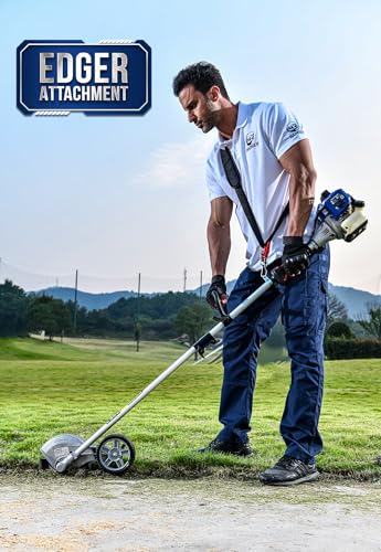 image for Wild Badger Power Edger Attachment WBEDGERATT, Silver