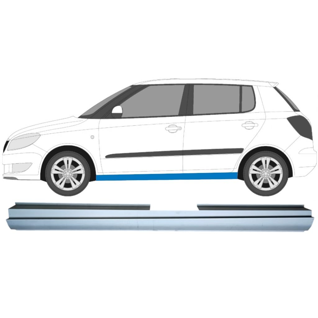 Reparaturblech Schweller für Skoda Fabia II 2007-2015 / Links