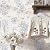 Froluya Floral Peel and Stick Wallpaper Vintage Contact Paper 16.9"x 118.1" Cream White and Blue Wallpaper Peel and Stick Floral Birds Self Adhesive Removable Wall Paper for Bedroom Bathroom Vinyl