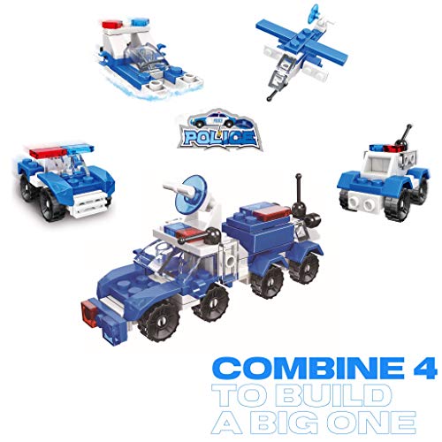 inFUNity Mini 16 in 1 Building Blocks Compatible with Lego Party Favors for Kids, Prizes for Kids Classroom, Goodie Bag Fillers