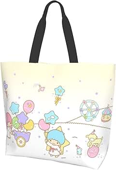 激レア♡リトルツインスターズ（キキララ）　エコバッグ　☆未開封☆ リトルツインスターズ - キキララ エコバッグ 未使用品の通販 by