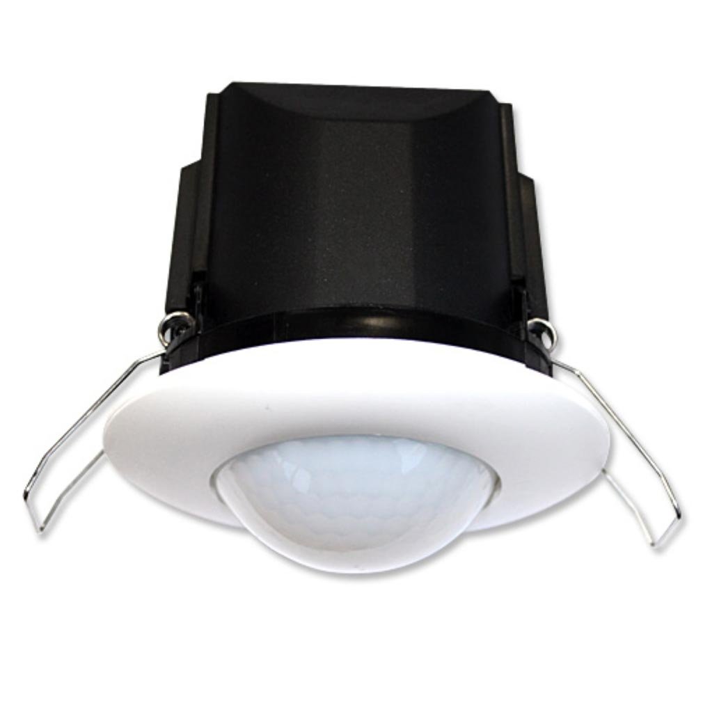 détecteur de présence - 360 degrès - 1 canal - faux plafond - diamètre 63 mm - tel - b.​e.​g 92196
