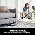 Shark AZ2001AMZ Vertex DuoClean PowerFins Upright Vacuum, with Powered Lift-Away & Self-Cleaning Brushroll, Dark Lilac, 1 qt Dust Cup - Image 3