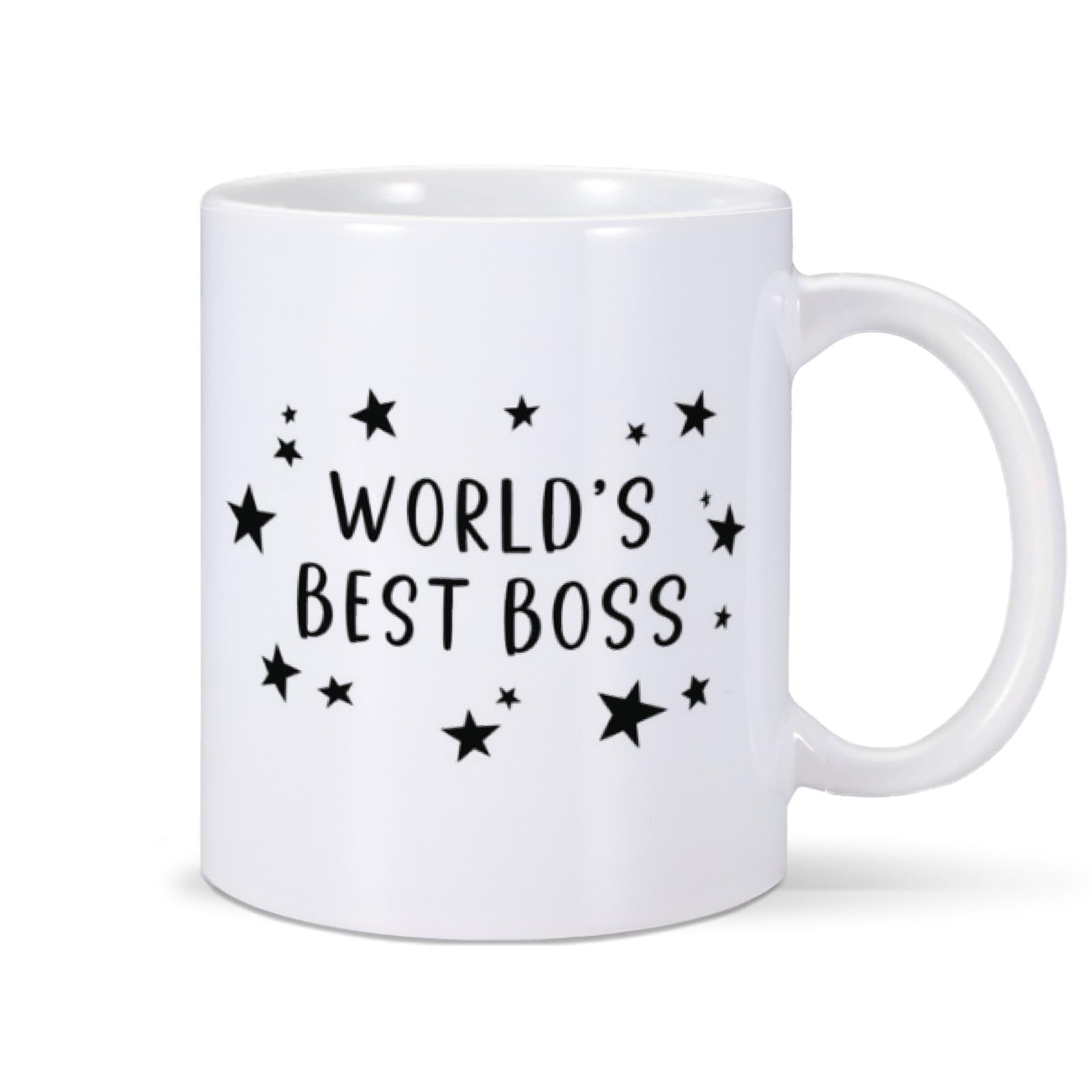 Yueetc White Ceramic Coffee Mug Appreciate Gifts Best Boss Day Cup Gift Office Coffee Mug Christmas Gifts Moving Mugs Boss Novelty Gift for Boss Lady Male Female