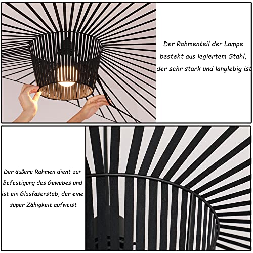 Lustre Vertigo suspension rétro 80 cm pour éclairage salon et cuisine