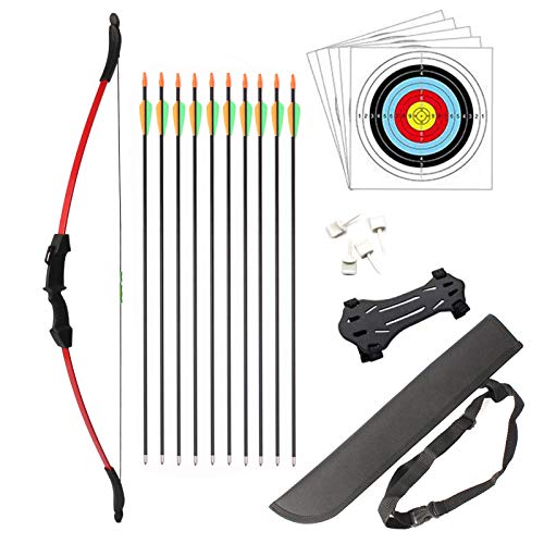 HANSPY Pfeil und Bogen Set für Junior Jagd Anfänger Bogen...