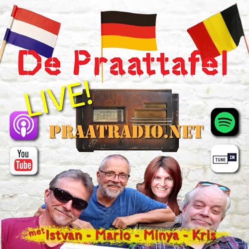 De Praattafel - Live talkshow en podcast cover art