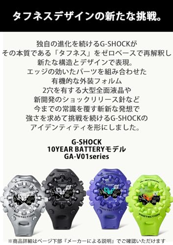 [カシオ] 腕時計 ジーショック 【国内正規品】 GA-V01A-8AJF メンズ シルバー 商品画像4