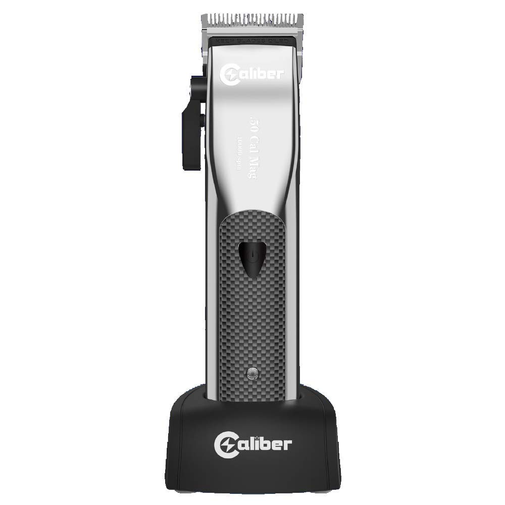 Caliber Pro - .50 Cal Mag Professional High Speed Magnetic Motor Cordless Clipper 4th Generation, 5-6 Hours of Runtime