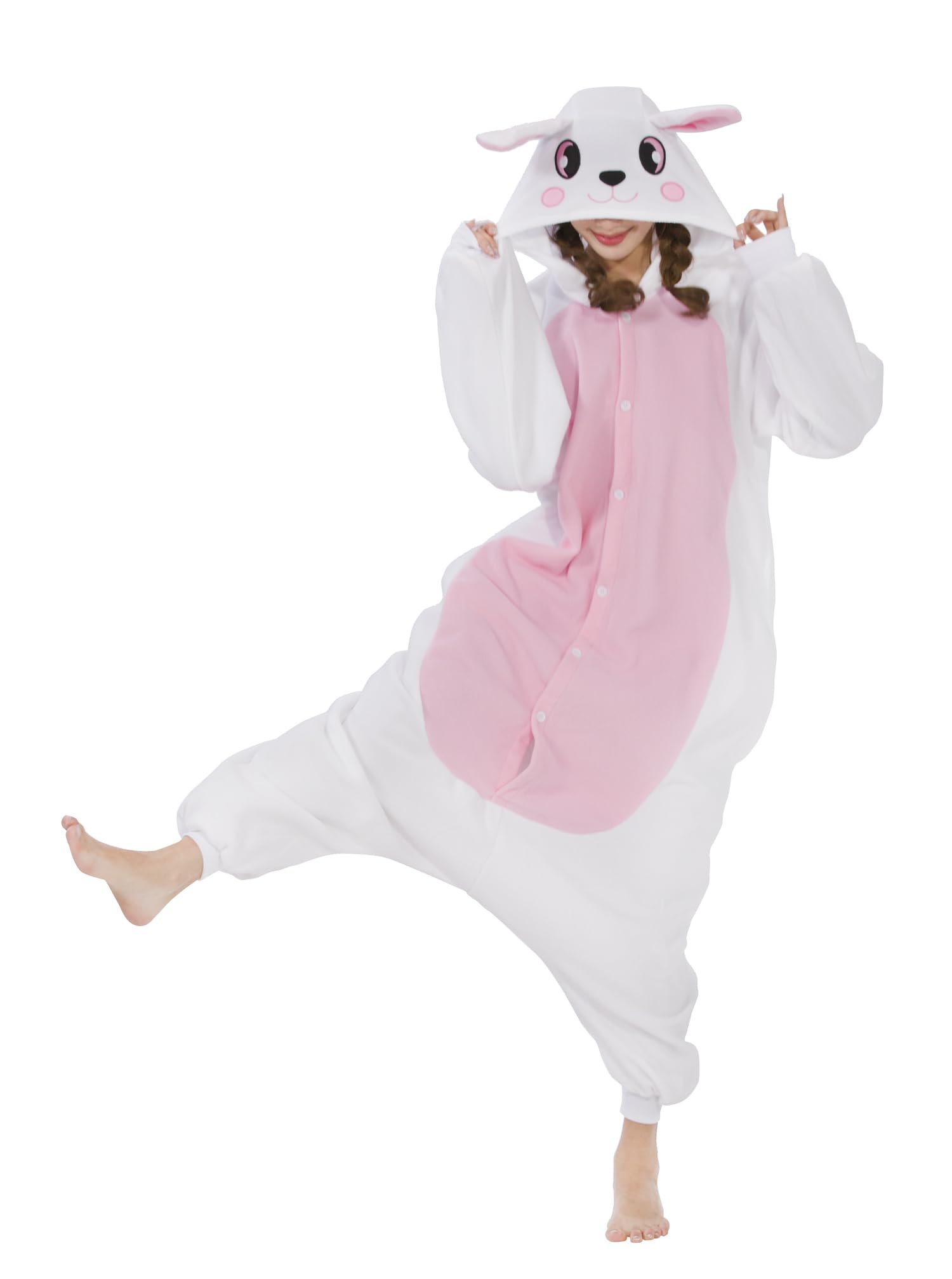 SimZoo Adulto Disfraz Pijama Unisex Pijama Kigurumi Onesie para Carnaval Halloween Cosplay Ropa de Dormir Traje de Disfraz para Navidad Festival Mujer y Hombre — view 34