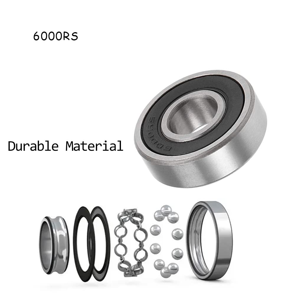 ANGEEK 10 stuks 628-2RS Kogellagers 8 mm x 24 mm
