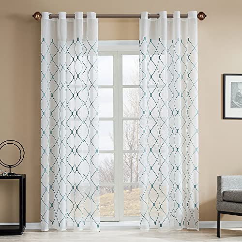 Daintier 150845-5226-20220108 2 Pack Curtain Rods For Windows,3/4 Inch Metal Single Telescoping Curtain Rod thumb #5
