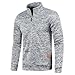 Half Zip Pullover Herren Ohne Kapuze Männer für Solid Arbeitspullover Oversize Winter Sport Arbeitspullover Sweater Men (DE/NL/SE/PL, Alphanumerisch, XL, Regular, Regular, Hellgrau)