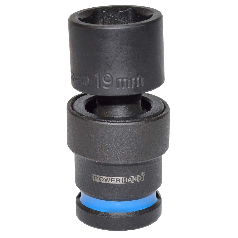 Powerhand 1/2" Drive Shallow Swivel Impact Socket 24Mm 6 Point