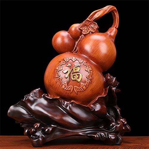 Calebasse de chance en résine pour salon et bureau - 7
