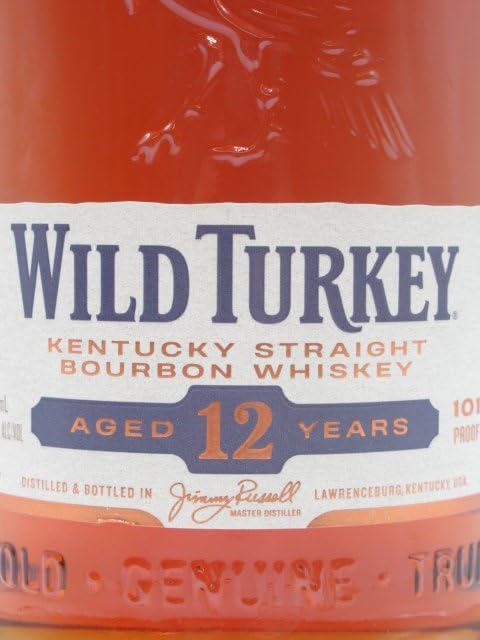 ワイルドターキー - ワイルドターキー 12年 箱なし 50.5° 700ml ワイルド ターキー 12年 正規 箱無し 700ml ウイスキー バーボン