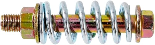 Miniatura 5 de M10-0.049 x 2.638 in Kit de pernos y tuercas de resorte de escape, clase 10.9 de repuesto para pernos de escape y kit de accesorios de resorte (4)