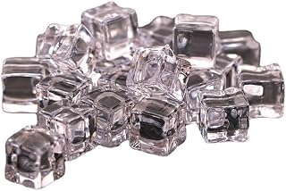 A Pack of White1 Dollhouse Ice Cube 1/12 Miniature Ice Cubes Dollhouse Decoration Accessories Dollhouse Accessories