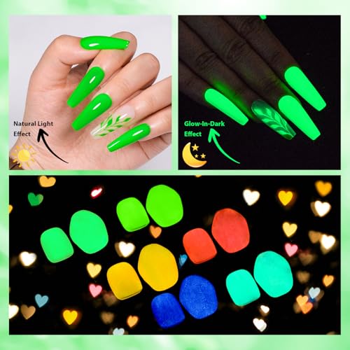 Set de 6 Esmaltes de Gel Luminosos MTSSII miniatura 2