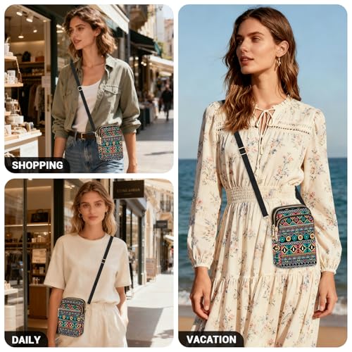Image of YINHEXI Small Crossbody Bags for Women, Mini Cell Phone Wallet Purse, Shoulder Bag for Women and Men