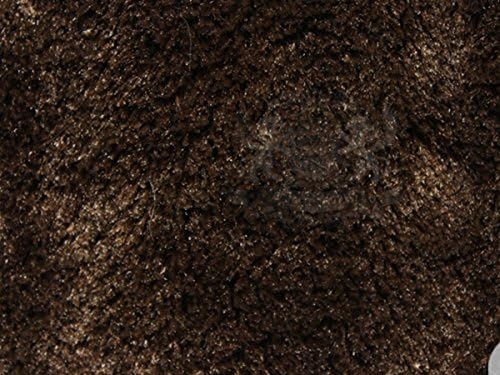 Miniatura 1 de Mini tela peluda Minky de 54 pulgadas de ancho vendido por The Yard (marrón)