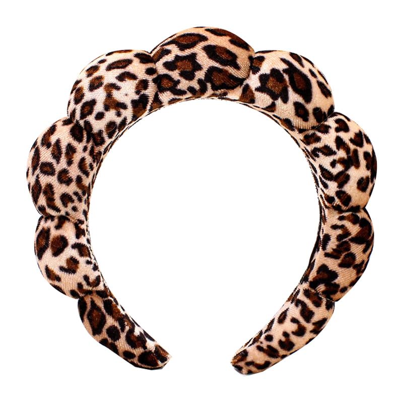 Miniatura 2 de Diadema de spa para lavar la cara, juego de 5 diademas para el cuidado de la piel, diadema suave para el cuidado de la piel para eliminación de